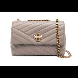 KIRA CHEVRON CONVERTIBLE SHOULDER BAG TORY BURCH